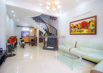 Townhouse for rent on Street 64 Thao Dien including 2 floors attic area 161m2