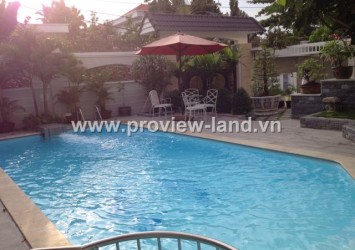 The most beautiful villa for rent in Thao Dien District 2