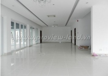 Villa for rent on Nguyen Van Huong Street 1 ground floor and 1 floors with 5 bedroom