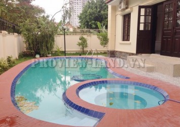 6bed villa Nguyen Van Huong nice pool in compound Thao Dien