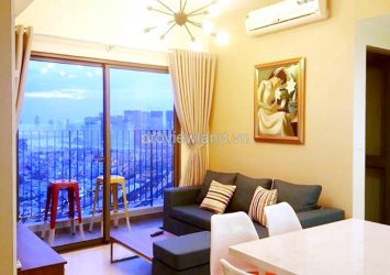 Masteri Thao Dien for rent 2 bedrooms 64 sqm city view
