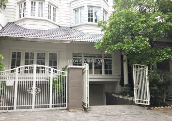 Saigon Pearl villa for rent 4 bedrooms 2 floors 450 sqm basic furniture