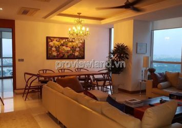 Renting in Xi Riverview Palace with 3 bedrooms full furniture 185sqm