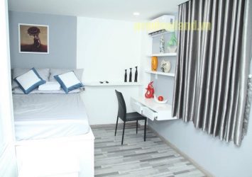 The serviced apartment for rent in district 1 consists of 1 bedroom with area of 30sqm fully furnished