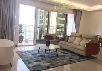 Apartment for rent XI Riverview Place has an area of ​​145m2 with 3 bedrooms river view