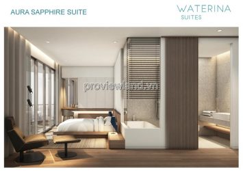 Selling apartment Waterina Suites District 2 area 151m2 2 bedrooms 1 working room