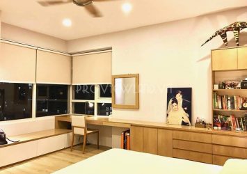 Saigon Pearl apartment for rent in Binh Thanh District with 3 bedrooms high floor nice view