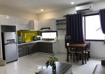 Serviced apartment for rent with 2 bedrooms at Thao Dien ward