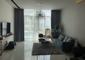 The apartment for rent at The Vista An Phu 3 bedrooms with pool view