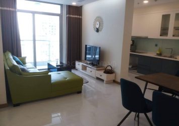 Apartment for rent at Vinhomes Central Park with 2 bedrooms high floor