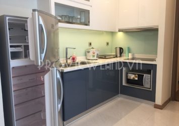 Apartment for rent river view high floor at Vinhomes Central Park with 2 bedrooms
