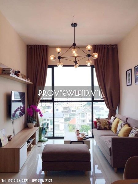 The Ascent Thao Dien apartment for rent 2 bedrooms