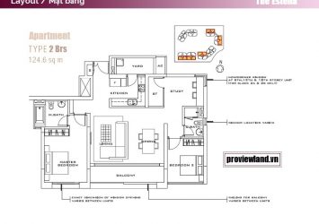 The Estella An Phu apartment for rent 2 bedrooms