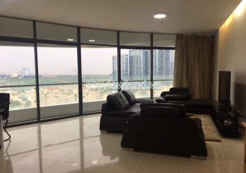 City Garden apartment with 3 bedrooms in Binh Thanh for rent high floor