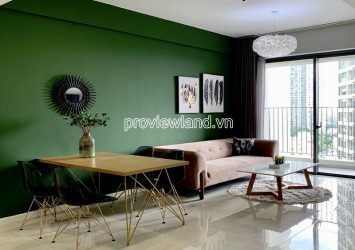 Masteri An Phu apartment with 2 bedrooms for rent in middle floor Block A