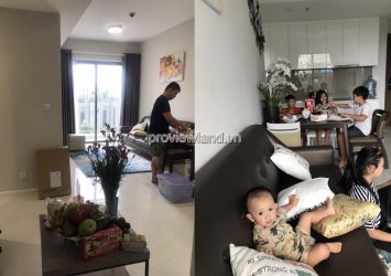 Masteri An Phu fully furnished 3 bedrooms apartment for rent with pool view