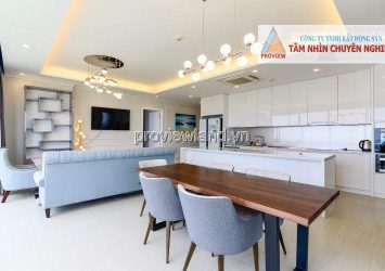 Diamond Island apartment for rent 3 bedrooms high floor Bora tower