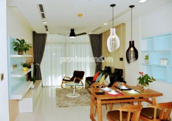 Apartment for rent in Vinhomes Central Park with 2 bedrooms high floor block Park5