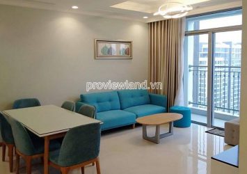 Luxury apartment for rent in Vinhomes Central Park with 2 bedrooms at block Central 3