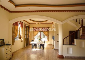 Thao Dien swimming pool villa for rent with 3 floors 4 bedrooms area 210m2