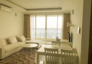 Thao Dien Pearl D2 apartment need for rent 2 bedrooms high floor block B nice view