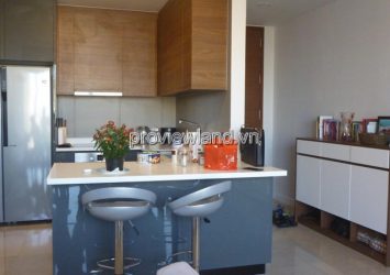 The Nassim Thao Dien apartment for rent in mid-floor with full furnished including 2 bedrooms