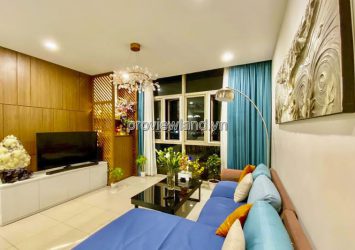 The Vista apartment for sale T1 tower high floor 3 bedrooms has furniture