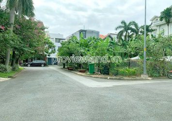 Selling a plot of land to build a villa, Thao Dien compound, 16x20m of land, 3 airy fronts