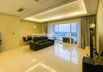 Xi Riverview apartment for rent high floor with 3 bedrooms fully furnished and river view