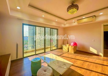 Apartment for sale at Masteri Thao Dien high floor including 3 bedrooms with area 98m2